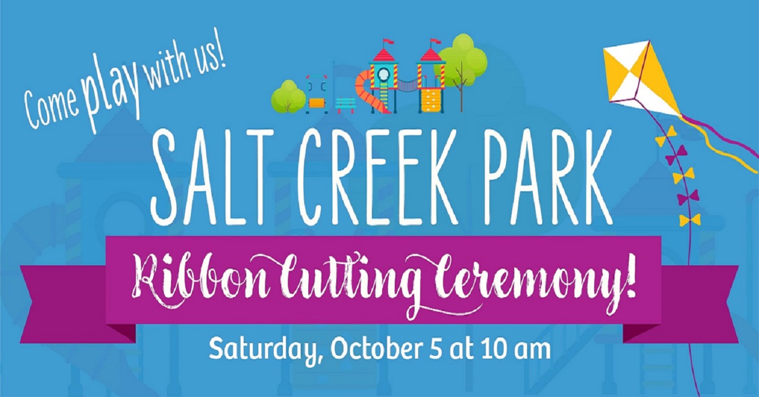 Salt Creek Park Ribbon Cutting Elmhurst Park District